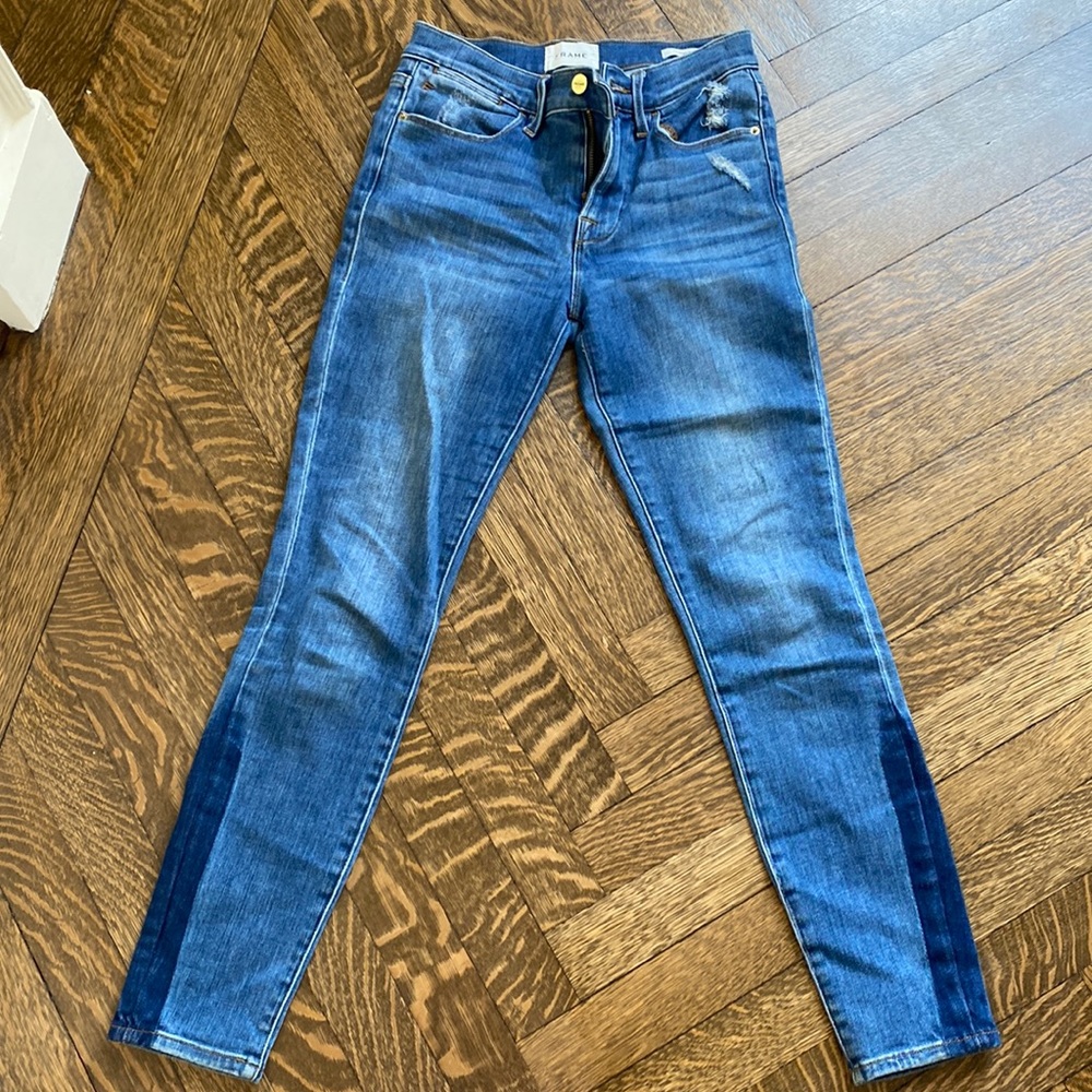 Frame le high skinny jeans